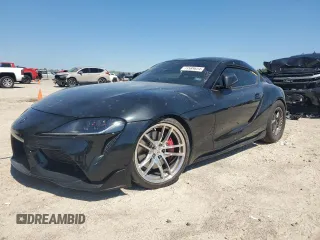 2021 Toyota GR Supra 3.0 with VIN WZ1DB0C08MW045716, listed as a Copart auction lot 73589624 with 12,532 mi miles and Clean Title. Bid and sale history available at carsss.com. Image 1.