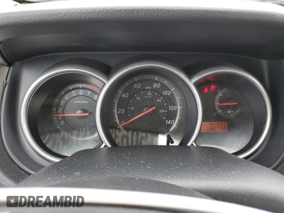 2010 Nissan Versa S with VIN 3N1BC1APXAL411429, listed as a Copart auction lot 50638725 with 95,893 mi miles and Salvage Title. Bid and sale history available at DreamBid. Image 9.