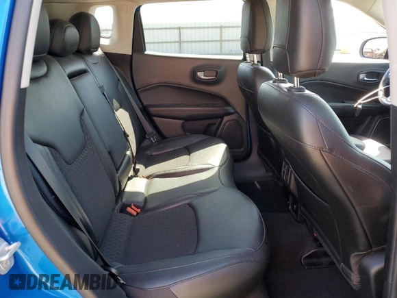 2020 Jeep Compass Latitude with VIN 3C4NJCBB4LT229808, listed as a Copart auction lot 55674375 with 48,892 mi miles and Salvage title. Bid and sale history available at DreamBid. Image 11.