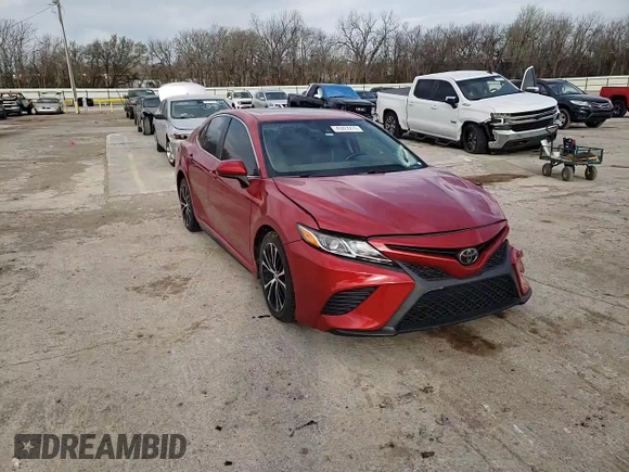 2019 Toyota Camry LE with VIN 4T1B11HKXKU295763, listed as a Copart auction lot 49424475 with 81,931 mi miles and Salvage Title. Bid and sale history available at carsss.com. Image 11.