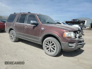 2017 Ford Expedition XLT z VIN 1FMJU1HT4HEA25507, wystawiony jako Copart lot #48868455 z przebiegiem 135 902 mil mil oraz Szkoda całkowita • Salvage title. Historia ofert i sprzedaży dostępna na DreamBid. Obrazek 4.