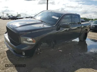 2014 Ram 1500 Express with VIN 1C6RR7KT4ES249630, listed as a Copart auction lot 61431625 with 162,433 mi miles and Salvage title. Bid and sale history available at DreamBid. Image 1.