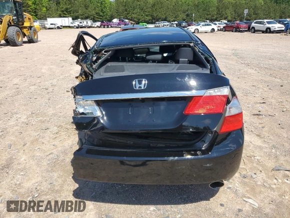 2014 Honda Accord LX z VIN 1HGCR2F33EA090912, wystawiony jako Copart lot #55754465 z przebiegiem Nie podano mil oraz Szkoda całkowita • Salvage title. Historia ofert i sprzedaży dostępna na DreamBid. Obrazek 6.