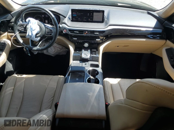 2022 Acura MDX w/Technology Package with VIN 5J8YD9H44NL001310, listed as a Copart auction lot 52868135 with 42,859 mi miles and Salvage Title. Bid and sale history available at carsss.com. Image 8.