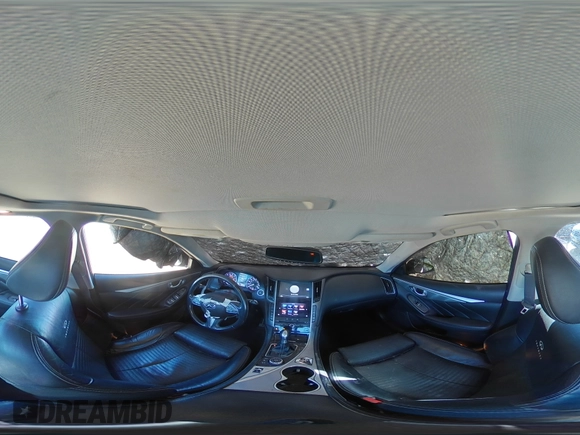 2014 Infiniti Q50 Sport with VIN JN1BV7AP9EM689053, listed as a Copart auction lot 50143775 with 148,971 mi miles and Salvage Title. Bid and sale history available at DreamBid. Image 13.