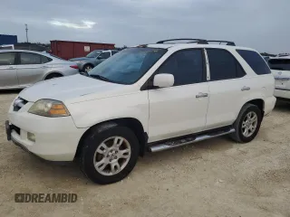 2006 Acura MDX Touring w/Navi with VIN 2HNYD18816H516910, listed as a Copart auction lot 76055544 with 118,244 mi miles and Salvage Title. Bid and sale history available at carsss.com. Image 1.
