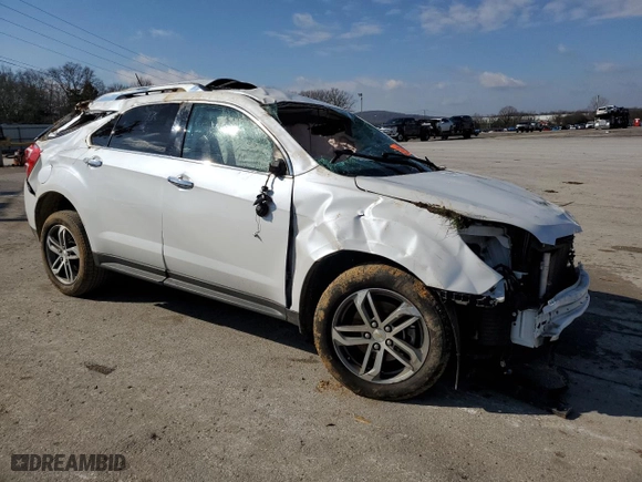 2016 Chevrolet Equinox LTZ with VIN 2GNALDEK5G1168462, listed as a Copart auction lot 60961544 with 114,284 mi miles and Salvage Title. Bid and sale history available at carsss.com. Image 4.