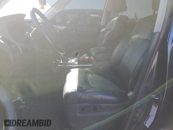 2020 Nissan Armada SL with VIN JN8AY2NCXLX518841, listed as a Copart auction lot 80346634 with 0 mi miles and Salvage Title. Bid and sale history available at carsss.com. Image 7.