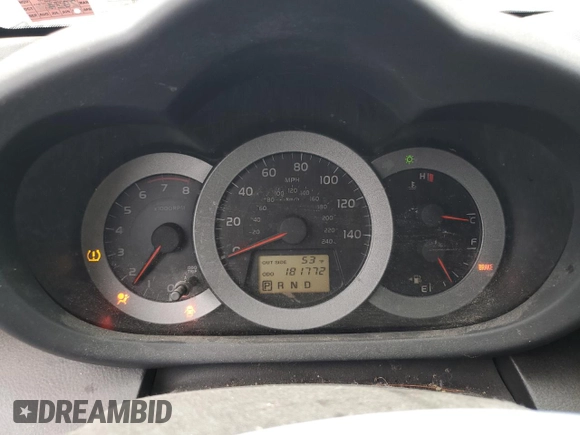 2007 Toyota RAV4 Sport with VIN JTMBK32V175023782, listed as a Copart auction lot 57708785 with 181,772 mi miles and Clean title. Bid and sale history available at DreamBid. Image 9.