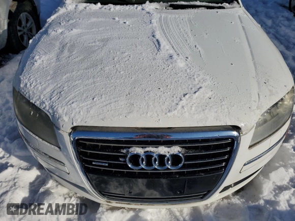 2008 Audi A8 L 4.2L with VIN WAUMV94E18N008231, listed as a Copart auction lot 44801515 with 0 mi miles and Salvage Title. Bid and sale history available at carsss.com. Image 11.