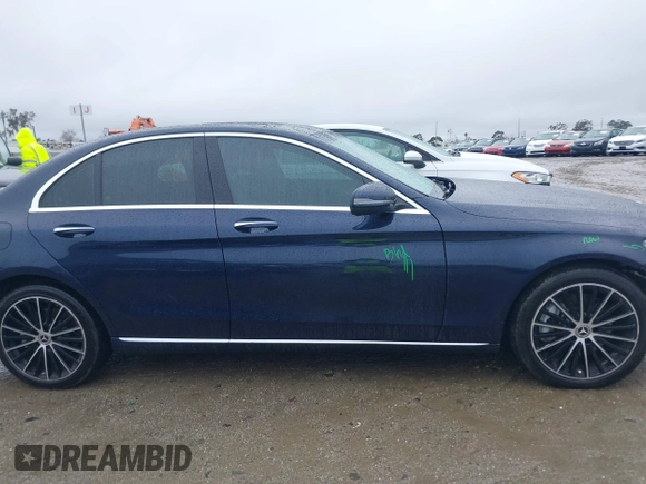 2021 Mercedes-Benz C 300 with VIN W1KWF8DB2MR637496, listed as a IAAI auction lot 41583647 with 38,746 mi miles and . Bid and sale history available at carsss.com. Image 14.