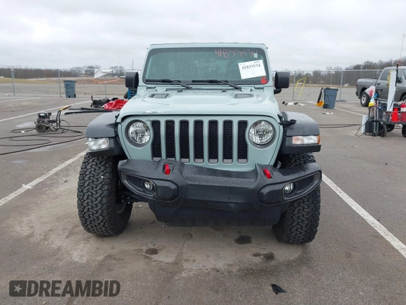 2023 Jeep Wrangler Rubicon with VIN 1C4JJXFG7PW654564, listed as a IAAI auction lot 41833534 with 22,277 mi miles and . Bid and sale history available at DreamBid. Image 12.