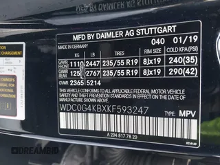 2019 Mercedes-Benz GLC 300 z VIN WDC0G4KBXKF593247, wystawiony jako IAAI lot #41913203 z przebiegiem 30 833 mil mil oraz . Historia ofert i sprzedaży dostępna na DreamBid. Obrazek 9.