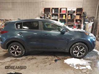 2021 Kia Sportage LX with VIN KNDPMCACXM7861454, listed as a IAAI auction lot 41596043 with 24,205 mi miles and . Bid and sale history available at carsss.com. Image 13.