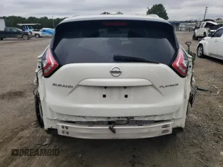 2017 Nissan Murano Platinum z VIN 5N1AZ2MG3HN124254, wystawiony jako Copart lot #76585093 z przebiegiem 102 764 mil mil oraz Szkoda całkowita • Salvage title. Historia ofert i sprzedaży dostępna na DreamBid. Obrazek 6.