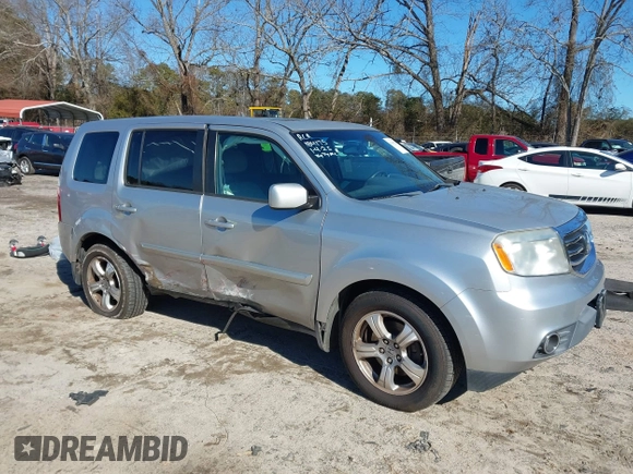 2012 Honda Pilot EX-L with VIN 5FNYF3H51CB022260, listed as a IAAI auction lot 41369328 with 138,829 mi miles. Bid and sale history available at carsss.com. Image 1.