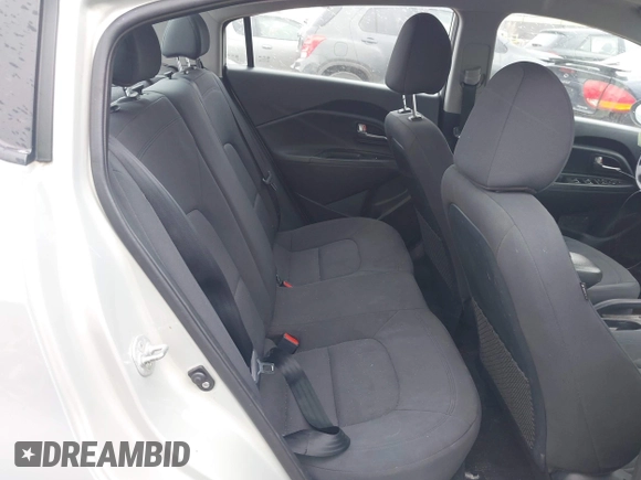 2014 Kia Rio EX with VIN KNADN4A36E6338670, listed as a IAAI auction lot 42035501 with 166,561 mi miles. Bid and sale history available at carsss.com. Image 8.