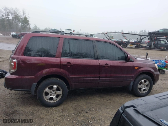 2008 Honda Pilot SE with VIN 5FNYF28358B002741, listed as a IAAI auction lot 41834052 with 248,830 mi miles. Bid and sale history available at carsss.com. Image 13.