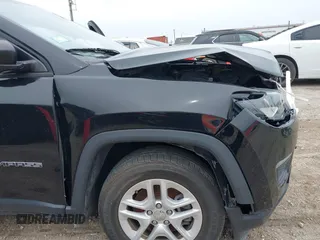 2018 Jeep Compass Sport with VIN 3C4NJCAB4JT469519, listed as a IAAI auction lot 41963902 with 80,093 mi miles. Bid and sale history available at carsss.com. Image 18.