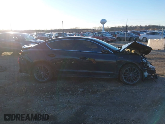 2020 Acura ILX w/Premium/A-SPEC Pkg with VIN 19UDE2F87LA011377, listed as a IAAI auction lot 41258801 with 59,879 mi miles. Bid and sale history available at carsss.com. Image 14.