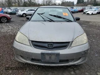 2004 Honda Civic LX with VIN 2HGES15584H528673, listed as a Copart auction lot 88170385 with 218,156 mi miles and Salvage Title. Bid and sale history available at DreamBid. Image 5.