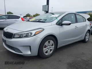 2017 Kia Forte LX with VIN 3KPFK4A74HE100015, listed as a IAAI auction lot 41894601 with 73,945 mi miles and . Bid and sale history available at carsss.com. Image 2.