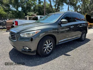 2014 Infiniti QX60 z VIN 5N1AL0MN8EC541946, wystawiony jako Copart lot #58538715 z przebiegiem 138 680 mil mil oraz Czysty tytuł • Clean title. Historia ofert i sprzedaży dostępna na DreamBid. Obrazek 2.