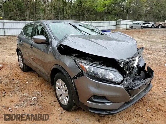 2020 Nissan Rogue S with VIN JN1BJ1CV5LW268887, listed as a Copart auction lot 50595775 with 125,644 mi miles and Salvage title. Bid and sale history available at DreamBid. Image 11.