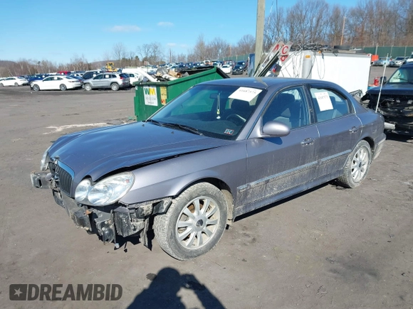 2005 Hyundai Sonata GLS with VIN KMHWF35H35A119750, listed as a IAAI auction lot 41687575 with 146,419 mi miles. Bid and sale history available at carsss.com. Image 17.