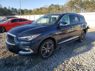 2017 Infiniti QX60 with VIN 5N1DL0MN6HC522376, listed as a Copart auction lot 50036735 with 106,318 mi miles and Salvage Title. Bid and sale history available at carsss.com. Image 1.