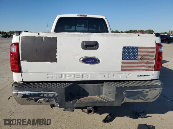 2012 Ford F-250 XL with VIN 1FT7W2A62CEA73065, listed as a Copart auction lot 76014634 with 162,703 mi miles and Salvage title. Bid and sale history available at DreamBid. Image 6.