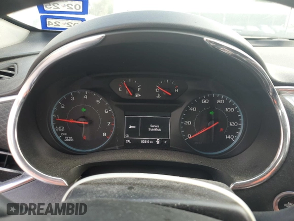2017 Chevrolet Malibu LT with VIN 1G1ZE5ST3HF204788, listed as a Copart auction lot 50820005 with 93,619 mi miles and Salvage Title. Bid and sale history available at DreamBid. Image 9.