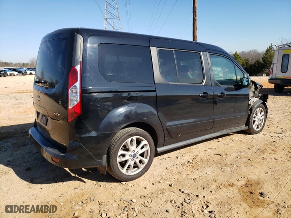 2016 Ford Transit Connect Wagon XLT with VIN NM0GE9F71G1281493, listed as a Copart auction lot 86096884 with 191,923 mi miles and Salvage Title. Bid and sale history available at carsss.com. Image 3.