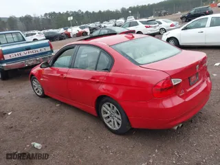 2006 BMW 3 Series 325i with VIN WBAVB17526NK34544, listed as a IAAI auction lot 41181895 with 1 mi miles. Bid and sale history available at carsss.com. Image 3.