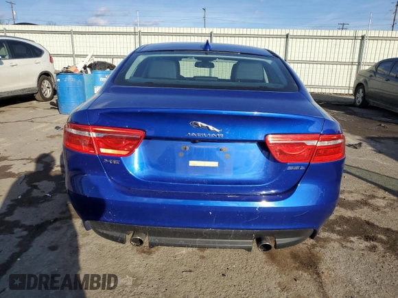 2017 Jaguar XE 35t Premium with VIN SAJAD4BV8HA961672, listed as a Copart auction lot 42923875 with 33,655 mi miles and Salvage Title. Bid and sale history available at DreamBid. Image 6.