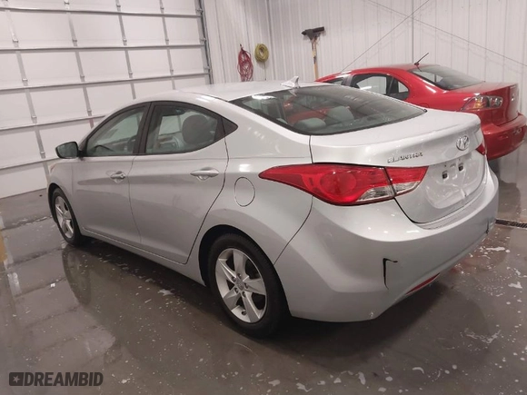 2013 Hyundai Elantra GLS PZEV with VIN 5NPDH4AE1DH445352, listed as a IAAI auction lot 41450395 with 93,248 mi miles. Bid and sale history available at carsss.com. Image 3.