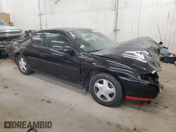 2004 Chevrolet Monte Carlo SS with VIN 2G1WX12K349292225, listed as a Copart auction lot 75629784 with 189,898 mi miles and Salvage Title. Bid and sale history available at carsss.com. Image 4.