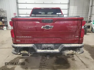 2022 Chevrolet Silverado 1500 LT Trail Boss with VIN 3GCUDFELXNG604797, listed as a Copart auction lot 87466664 with 36,182 mi miles and Salvage Title. Bid and sale history available at DreamBid. Image 6.
