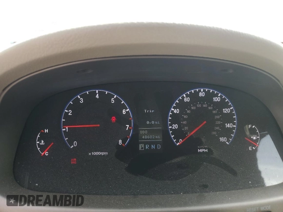 2009 Hyundai Azera Limited with VIN KMHFC46F29A357686, listed as a Copart auction lot 50432315 with 48,602 mi miles and Salvage Title. Bid and sale history available at DreamBid. Image 9.