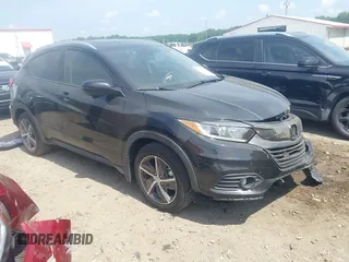 2021 Honda HR-V EX-L with VIN 3CZRU5H75MM712592, listed as a IAAI auction lot 42483043 with 43,041 mi miles and . Bid and sale history available at DreamBid. Image 1.