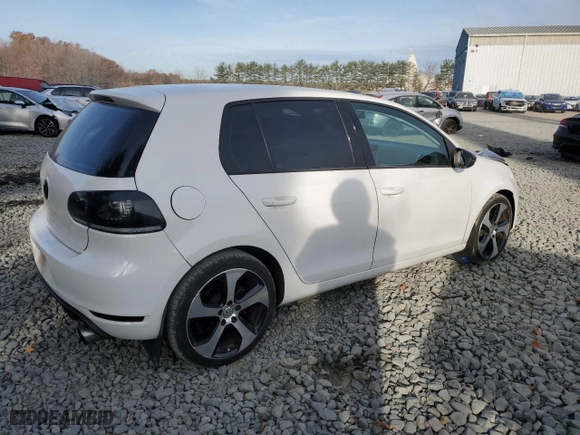 2010 Volkswagen Golf with VIN WVWDB7AJ8AW296024, listed as a Copart auction lot 78504894 with 73,547 mi miles and Salvage Title. Bid and sale history available at carsss.com. Image 3.