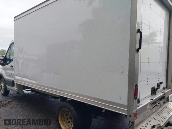 2019 Ford Transit with VIN 1FDBF8ZM4KKA83933, listed as a IAAI auction lot 42122507 with 110,177 mi miles and . Bid and sale history available at DreamBid. Image 3.
