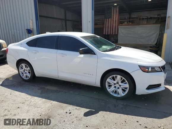 2016 Chevrolet Impala LS with VIN 2G11X5SA1G9171528, listed as a Copart auction lot 53821055 with 175,294 mi miles and Salvage title. Bid and sale history available at DreamBid. Image 4.