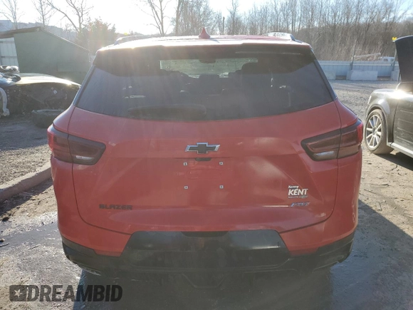 2023 Chevrolet Blazer RS with VIN 3GNKBERS0PS235271, listed as a Copart auction lot 42845615 with 64,119 mi miles and Salvage title. Bid and sale history available at DreamBid. Image 6.