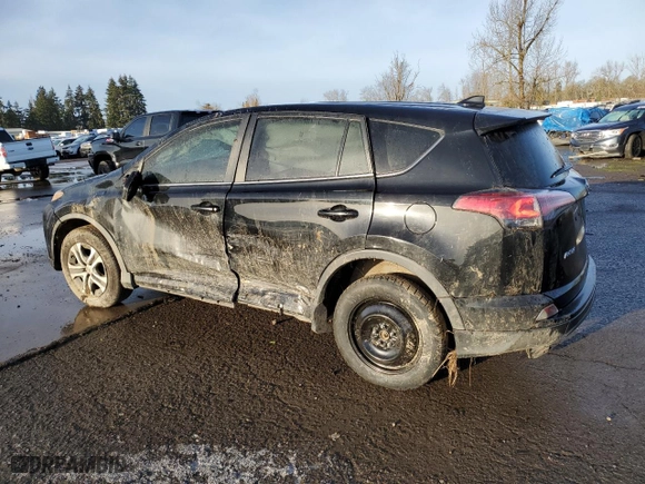 2018 Toyota RAV4 LE with VIN 2T3BFREV6JW742321, listed as a Copart auction lot 47231285 with 0 mi miles and Salvage Title. Bid and sale history available at carsss.com. Image 2.