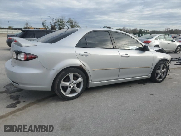 2007 Mazda 6 S Sport VE with VIN 1YVHP80D075M16766, listed as a Copart auction lot 42512665 with 213,967 mi miles and Salvage Title. Bid and sale history available at DreamBid. Image 3.