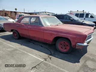 1966 Chevrolet Impala z VIN 164696D136646, wystawiony jako Copart lot #65637205 z przebiegiem 32 333 mil mil oraz Czysty tytuł • Clean title. Historia ofert i sprzedaży dostępna na DreamBid. Obrazek 4.
