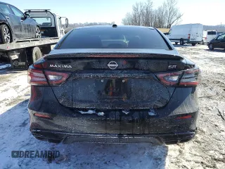 2023 Nissan Maxima SR with VIN 1N4AA6EV1PC505472, listed as a Copart auction lot 46052345 with 19,117 mi miles and Salvage title. Bid and sale history available at DreamBid. Image 6.