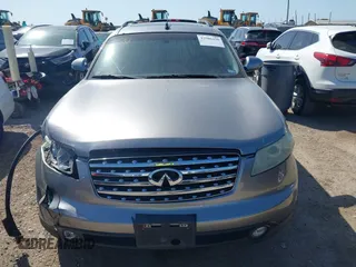 2005 Infiniti FX35 with VIN JNRAS08U55X109879, listed as a IAAI auction lot 42006420 with 150,760 mi miles. Bid and sale history available at carsss.com. Image 12.
