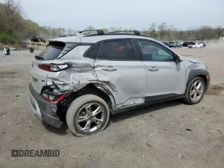 2022 Hyundai Kona SEL with VIN KM8K6CAB0NU819594, listed as a Copart auction lot 54339375 with 21,457 mi miles and Salvage Title. Bid and sale history available at DreamBid. Image 3.